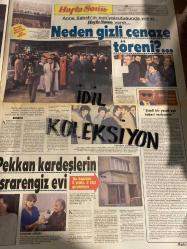 HAFTA SONU DERGİ - GAZETESİ DOĞUM GÜNÜ HEDİYESİ (TURKİSH MAGAZINE - NEWSPAPER) - TAM TAKIM 8 SAYFADIR - 30 OCAK 1987 - Sayı:5  - Hasbi Ağa’nın türkücü metresi ANAP’lı çapkına kaçtı-Milletvekilinin yatak odası-Nihal Arsoy-Petrolcü Musa Güneş-Mustafa Uğur Ener-Hasbi Menteşoğlu-İnci Bayram-Ahu Tuğba’nın polisteki itirafları-Mustafa Ulusoy-Canan Tuğba Çetin-Gökben-Zeki Müren’in bakım günü-Alev Esen-Canan Tınaz-Meral Oğuz-Faruk Tınaz-Nihal Köknar-Saim Polat Bengiserp-Ercüment Baktır-Muhteşem Nejad-Türker İnanoğlu-Hülya Koçyiğit-Sakıp Sabancı-Bülent Kayabaş-Hasan Demircan-Erdal Öz-Kadir İnanır-Abdullah Şahin-Hasan Demircan-Gazanfer Özcan-Müjde Ar-Yılmaz Zafer-Coşkun Erdem-Hülya Işıl-Emel Sayın-Alev Sayın-Rezzan Sabah-Akda Pekkan-Nedime Dobruca-Taşkın Sabah-Coşkun Sabah-Bülent Sabah-Nahide Karaevli-Leyla Aslan-Mualla İçöz-Gülden Tezeren-Ahmet Karaevli-Vehbi Dinçerler-Gönül Şenay-Yüksel Şengül-