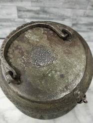 Eskilerden Damgalı ve Kalem İşçilikli Bakır Osmanlı Ekmeklik