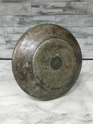 Eskilerden Damgalı ve Kalem İşçilikli Bakır Osmanlı Ekmeklik