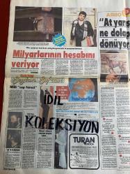 HAFTA SONU DERGİ - GAZETESİ DOĞUM GÜNÜ HEDİYESİ (TURKİSH MAGAZINE - NEWSPAPER) - TAM TAKIM 8 SAYFADIR - 6 ŞUBAT 1987 - Sayı:6  - İbrahim Tatlıses-Lita Kollia-Göker Birdal-Sadettin Kaynak-Müjde Ar-Tarık Akan-Rüştü Şardağ-Tarık Tarcan-Safiye Ayla Targan-Hamiyet Yüceses-Mualla Gökçay-Güzide Kasacı-Orhan Şener-Kanuni İsmail Şençalar-Safiye Ayla-Metin Milli-Nilgün Ersoy-Nurhan Damcıoğlu-Bahar Öztan-Kenan Büke-Mehmet Ali Erbil-Hüsrev Hatemi-Hüsnü Kişnişçi-Muhteşem Nejad-Muzaffer İlkar-Sibel Egemen-Sadri Alışık-Kemal Sunal-Ahu Tuğba-Cüneyt Arkın-Burhan Çaçan-Sami Başaran-Muzaffer İlkar-Ali Uras-Tarık Akan-Derya Arbaş-Fulden Uras-Ali Rıza Binboğa-Yüksel Şengül-Uğur Dündar-Kız Koray