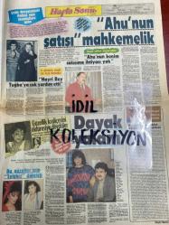 HAFTA SONU DERGİ - GAZETESİ DOĞUM GÜNÜ HEDİYESİ (TURKİSH MAGAZINE - NEWSPAPER) - TAM TAKIM 8 SAYFADIR - 6 ŞUBAT 1987 - Sayı:6  - İbrahim Tatlıses-Lita Kollia-Göker Birdal-Sadettin Kaynak-Müjde Ar-Tarık Akan-Rüştü Şardağ-Tarık Tarcan-Safiye Ayla Targan-Hamiyet Yüceses-Mualla Gökçay-Güzide Kasacı-Orhan Şener-Kanuni İsmail Şençalar-Safiye Ayla-Metin Milli-Nilgün Ersoy-Nurhan Damcıoğlu-Bahar Öztan-Kenan Büke-Mehmet Ali Erbil-Hüsrev Hatemi-Hüsnü Kişnişçi-Muhteşem Nejad-Muzaffer İlkar-Sibel Egemen-Sadri Alışık-Kemal Sunal-Ahu Tuğba-Cüneyt Arkın-Burhan Çaçan-Sami Başaran-Muzaffer İlkar-Ali Uras-Tarık Akan-Derya Arbaş-Fulden Uras-Ali Rıza Binboğa-Yüksel Şengül-Uğur Dündar-Kız Koray