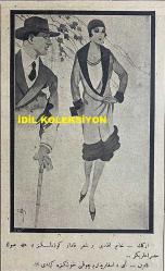 Osmanlıca Akbaba Mizah Dergisi-Gazetesi, Orijinal Dönem Basım, (Ottoman Magazine-Newspaper) - 20 Ocak (Kanun-i Sani) 1927 - Sayı: 431 - Karikatürist Ramiz Gökçe'nin Çalışması: İngiltere, İtalya ve Yunanistan'ı Teşvik Ederek Balkan İşlerine Karışıyor... 