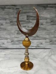 Eskilerden Bronz Osmanlı İslami Hilal Alem