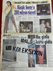 HAFTA SONU DERGİ - GAZETESİ DOĞUM GÜNÜ HEDİYESİ (TURKİSH MAGAZINE - NEWSPAPER) - TAM TAKIM 8 SAYFADIR - 27 ŞUBAT 1987 - Sayı:9 - Zeki Müren-Turgut Özal-Vedat Araz-Küçük Şoray-Turan Çevik-Nazan Şoray-Göker Birdal-Zerrin Özer-James Dean-Hülya Koçyiğit-Selim Soydan-Muhteşem Nejad-Özcan Köknel-Muhammet Ali Erbil-Ergun Köknar-Necati Bilgiç-Ateşböceği Yalçın-Cengiz Sezgi-Bahar Öztan-Asuman Arsan-Yasemin Yalçın-Kenan Büke-Nilgün Ersoy-Safa Önal-Samim Değer-Erler Film-Fikret Hakan-Bahar Öztan-Ayhan Özgün-Müjde Ar-Fikret Hakan-Evin Soley-Emel Sayın-Meral Zeren-Sezen Aksu-Mithat Can-Sakıp Sabancı-Cüneyt Arkın-Özden Çelik-Seyfi Basa-Yurdaer Doğulu-Sibel Egemen-Leyla Sayar-Murtaza Elgin