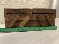 el işlemeli dikiş kutusu