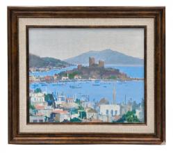 ALİ KARTAL (1945-) - Bodrum Kalesi (Peyzaj)