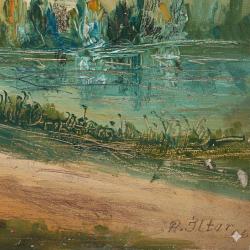 AYHAN İLTER (1938-) - Peyzaj - 1966