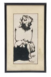 BEHZAT SERDOĞAN - Kadın figüratif kompozisyon - 1992