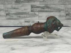 Antik Roma Dönem Benzeri Nadir Horhor Bronz Çeşme