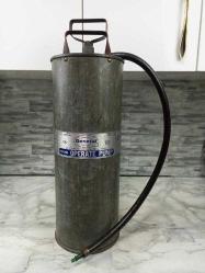 Nadir Antika Amerikan General Marka Pompalı Yangın Söndürücü Tüpü