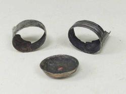 Antika Osmanlı Gümüş Piştov Parçaları