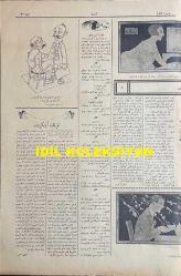 Osmanlıca Akbaba Mizah Dergisi-Gazetesi, Orijinal Dönem Basım, (Ottoman Magazine-Newspaper) - 21 Nisan 1927 - Sayı: 456 - Karikatürist Ramiz Gökçe'nin Sovyetler Birliği'nde Stalin'in Kanlı Tasfiye Dönemini Tasvir Eden Çalışması: Rusya'nın, Dünyaya Paskalya Hediyesi: 