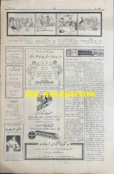 Osmanlıca Akbaba Mizah Dergisi-Gazetesi, Orijinal Dönem Basım, (Ottoman Magazine-Newspaper) - 21 Nisan 1927 - Sayı: 456 - Karikatürist Ramiz Gökçe'nin Sovyetler Birliği'nde Stalin'in Kanlı Tasfiye Dönemini Tasvir Eden Çalışması: Rusya'nın, Dünyaya Paskalya Hediyesi: 