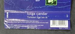 TOLGA ÇANDAR * TÜRKÜLERİ EGENİN III * KASET