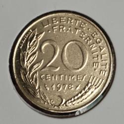 FRANSA 20 CENTİMES 1978