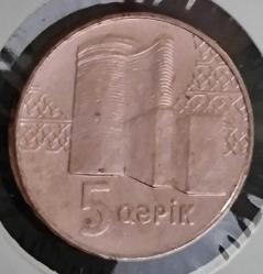 AZERBAYCAN  5 KAPİK  2006