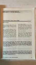 MASON DERGİSİ - OCAK ARALIK 1992 YIL: 41 SAYI: 81-84 VEDAT YEĞİNSÜ - M. ÖZGEN AYFER - ALİ CENGİZ ÜSTÜNER - YURDAER ACAR - RIFAT BAHAR - RENAN MENGÜ - SABİT EREN - ERDEM YÜCEL - ERDOĞAN ERSEN - GALİP ÖZGEREN - KEMAL KIRAL - NAHİT BİLGİN - ORHAN PEKSAYAR - SEMİH TEZEL - TURAN ÇETİNTÜRK - TURGAY RENKLİKURT - YALMAN ÖZGÜNER - NECİP ANDURU - MUSTAFA BURAK - BAHA ÇALT - HÜSEYİN ÖZGEN - FİKRET KASIMOĞLU - HİKMET SOYDAN - KEMAL ARTUN - M. RENAN MENGÜ - ATIL BULU - MURAT ÖZGEN AYFER - SABİT EREN  ELEŞTİRİ - ANILAR - DÜŞÜNCELER - ÖZELEŞTİRİLER (2) - PAYLAŞMAYA DEĞER ANILAR (1) - PAYLAŞMAYA DEĞER ANILAR (2) - SEVGİNİN MÜZİĞİ GEOMETRİKTİR - MASONLUK BİZDEN NE İSTİYOR? - BEKLENEN GÜN - ARAŞTIRMA - SANAT - MODERN MASONİK SEMBOLİZMİ ETKİLEYEN GİZLİ CEMİYETLER VE ANTİMASONİK MİSTERLER (2) ELEUSİS MİSTERLERİ - HEGEL VE DİYALEKTİK - İLK FİLOZOF: THALES - AMERİKA'DAKİ BİR ÇAĞDAŞ ANTİMASONİK EYLEM (1) - DERLEME - YUNUS EMRE -  TAM TAKIM EKSİKSİZ 64 SAYFA