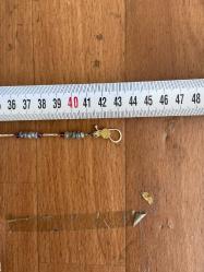 El İşçiliği Dizi Doğal Taş Gümüş Kolye ERK Tasarım