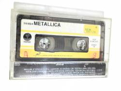 Metallica - Black /91Dönem kaset üzeri kağıt baskı(Koleksiyon değeri yüksek)