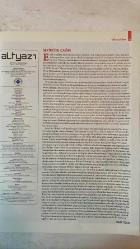 ALTYAZI AYLIK SİNEMA DERGİSİ - EYLÜL 2009 SAYI: 87  CHUCK PALAHNIUK - TUNCEL KURTİZ - SENAY AYDEMİR - ENİS KÖSTEPEN - PELİN ESMER - MURAT DÜZGÜNOĞLU - BERKE GÖL - FIRAT YÜCEL - SENEM AYTAÇ - EREN ODABAŞI - ELİF ERGEZEN - YAMAÇ OKUR - NADİR ÖPERLİ - F. H. DAĞLARCA  11’E 10 KALA - HAYATIN TUZU - YENİ SEZONDA YERLİ SİNEMA - TÜRK SİNEMASI SEZONA HAZIR - TÜRKİYE’DE SİNEMACILIĞIN GÜNCEL MANZARASI - RICKY - TIKANMA - PONTYPOOL: ÖLDÜREN KELİMELER - İZLİYORUM: TUNCEL KURTİZ - 1. KAFKAS FİLM GÜNLERİ - BENİ OSMAN ÖLDÜRDÜ - NEW YORK DEFTERLERİ - DOCİSTANBUL - KÜRT SİNEMASI: YURTSUZLUK, SINIR VE ÖLÜM - GÜNEŞİ GÖRDÜM - NIGHTMARE REVISITED - PUŞKİN ERZURUM’DA - REPRESENTATIONS OF TURKISH IMMIGRANTS IN TURKISH GERMAN CINEMA - BİR KADININ SEKS GÜNLÜĞÜ - FRANKLYN - HALK DÜŞMANLARI - HARRY POTTER VE MELEZ PRENS - KÜÇÜK DENİZ KIZI PONYO - SOYSUZLAR ÇETESİ -  TAM TAKIM EKSİKSİZ 96 SAYFA
