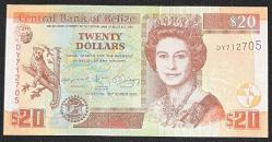 BELİZE 20 DOLAR ÇİL