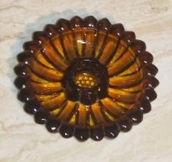 19621-ANTİKA ESKİLERDEN CAM MUMLUK