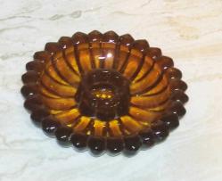 19621-ANTİKA ESKİLERDEN CAM MUMLUK