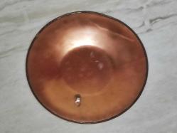 19623-ESKİLERDEN BAKIR ÜZERİNDE DUALAR BULUNAN DUVAR TABAĞI