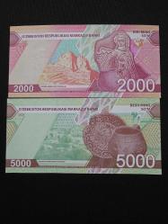 ÖZBEKİSTAN 2000-5000 SOM, 2021, ÇİL