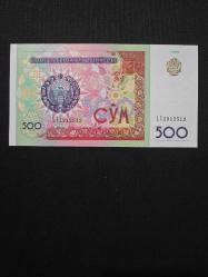 ÖZBEKİSTAN 500 SOM, 1999, ÇİL