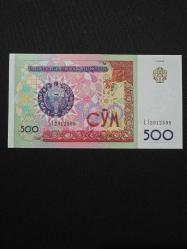 ÖZBEKİSTAN 500 SOM, 1999, ÇİL
