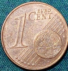 ALMANYA 1 Eurocent, 2016 ÇÇT+ 