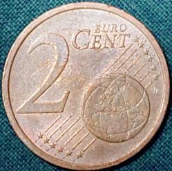 ALMANYA 2 Eurocent, 2002 ÇÇT+ 