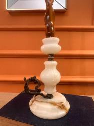 Antika Mermer Şamdan