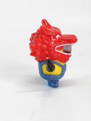 Minyonlar Kırmızı Ejderha Maskeli Minions McDonalds 2019 Oyuncak Figür