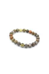 Hakiki Doğal Yeşil Opal Taşı Bileklik 8 Mm