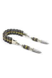 Usta İşi Eskitilmiş Mermi Kovanı Zaza Tesbih