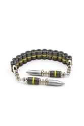 Usta İşi Eskitilmiş Mermi Kovanı Zaza Tesbih