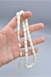 Usta İşi İmamesi Oymalı Kapsül Kesim İri Boy Deve Kemiği Tesbih