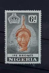 İngiliz sömürgesi Nijerya Damgalı pul