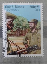 Gine Bissau Damgalı pul