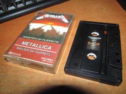 METALLİCA   MASTER OF PUPPETS   KASET