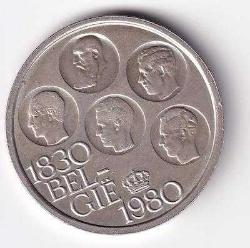 BELÇİKA 500 FRANK 1980 HATIRA ÇİL GÜMÜŞ:25 GR/HANEDAN'IN 150. YILI