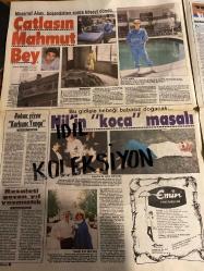 HAFTA SONU DERGİ - GAZETESİ DOĞUM GÜNÜ HEDİYESİ (TURKİSH MAGAZINE - NEWSPAPER) - TAM TAKIM 8 SAYFADIR - 22 MAYIS 1987 - Sayı:21 - Bilge Erol-Muhammet Kelleci-Semra Özal-Gündoğdu Üstün-Polat Erol-Aytekin Yıldız-Turgut Özal-Turan Güneş-Tarık Akan-Sibel Turnagöl-Kaya Ererez-Çetin Tekindor-Rock Hudston-Zerrin Özaydın-Bülent Ersoy-Meral Sezgin-Zeki Müren-Emel Sayın-Meral Küçükerol-Yaşar Kekeva-Taner Şener-Özcan Köknel-Muhteşem Nejad-Nuran Atmanoğlu-Nazan Saatçi-Nazan Şoray-Fenerbahçe nasıl kurtulur-Basri Dirimlili-Ziya Şengül-Birol Pekel-Yalçın Gülhan-Yasemin Türe-Metin Tekin-Sinan Engin-Küçük Emrah-Havva Kopan-Remzi İpek-Lokman Kondakçı-Arzu Tok-Nil Burak-Stüdyo Erol-Erol Atar-Mahmut Tezcan-Müşerref Akay-