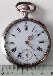 OSMANLI DÖNEMİ İSVİÇRE RETART MARKA GÜMÜŞ-PİRİNÇ ALAŞIMLI  AKTİF MUHTEŞEM CEP SAATİ 1RR1A1A1A ÇOK NADİR