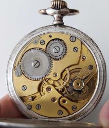 OSMANLI DÖNEMİ İSVİÇRE RETART MARKA GÜMÜŞ-PİRİNÇ ALAŞIMLI  AKTİF MUHTEŞEM CEP SAATİ 1RR1A1A1A ÇOK NADİR