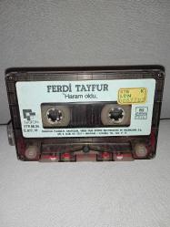 Kaset Ferdi Tayfur haram oldu albümü. Orijinal dönem Kağıt Baskı. Kartoneti yok. baştan sona dinlendi. sadece bir yüzünde kasetin süresi boş kalmasın diye, sona eklenen sözsüz müzikte 3 saniye kayıp var.