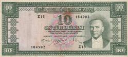 10 Lira 5.Emisyon 4.Tertip Seri Z13 ÇT++
