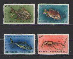Endonezya 1963 -  Balıklar - Su  Yaşamı - Fauna  -   MNH - DAMGASIZ