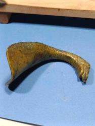 K121----ÖRDEK BAŞLI YAŞLI PİRİNÇ KERATA-AYAKKABI ÇEKECEĞİ